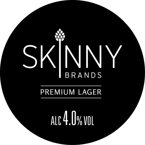 SkinnyBrands - Premium Lager - 12 Litre Polykeg (Sankey)