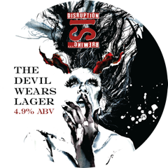 Disruption IS Brewing - The Devil Wears Lager - Lager - 30L Keykeg