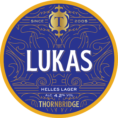 Thornbridge Brewery - Lukas - Helles Lager 30L Keykeg