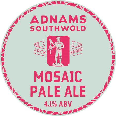 Adnams Southwold - Mosaic - Pale Ale - 30L Polykeg - The Wine Keg Company Ltd Trading as The Keg Company Ltd